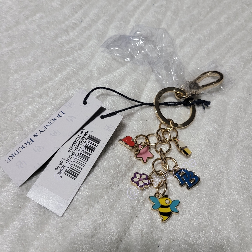 Dooney & Bourke Gretta Novelty Key Fob (Multi)